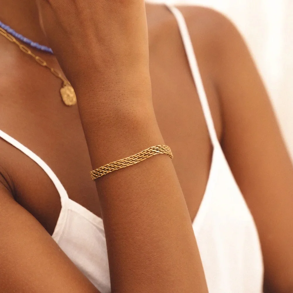 Atolea - Sifnos Bracelet - 18k Gold - New with Dust Bag - Picture 7 of 11